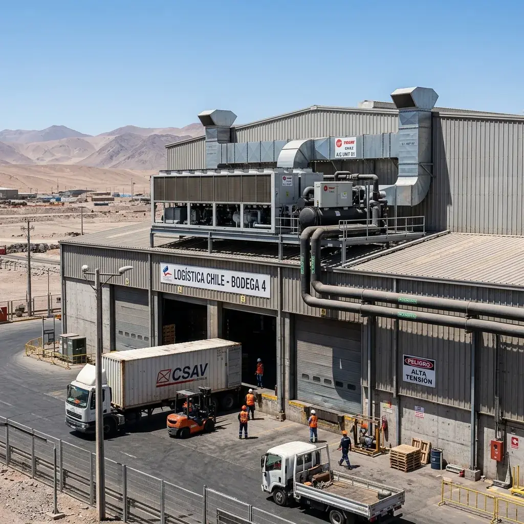Climatización industrial y containers